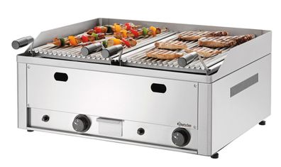 Bartscher Lavasteingrill Bräter Grill Grillrost Gas 660x 570x 282 Gastro Imbiss