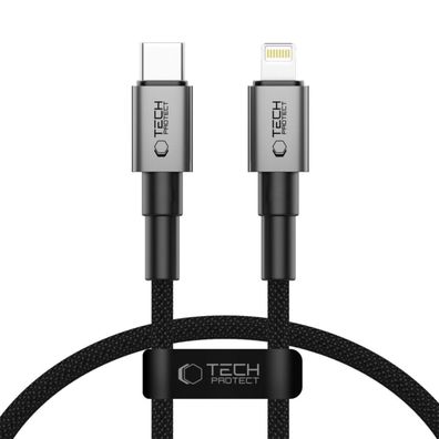 Tech-Protect Ultraboost DNA USB-C / Kompatibel mit iPhone Kabel PD 27W/3A 25 cm –