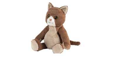 Körnerkissen Warmies Beddy Bear Wärmekuscheltier Katze sitzend