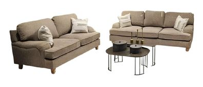 Modernes Wohnzimmer-Set 3-Sitzer und 2-Sitzer für maximalen Komfort