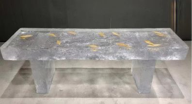 Moderne Transparente Bank Designer Sitzbänke Luxuriöse Sitzmöbel