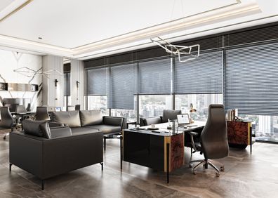 Elegantes Büro Set Edle Arbeitszimmer Garnitur Schreibtisch Sessel