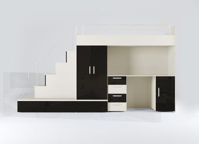 Hochbett mit Regalen – Für mehr Stauraum und Ordnung in Ihrem Raum