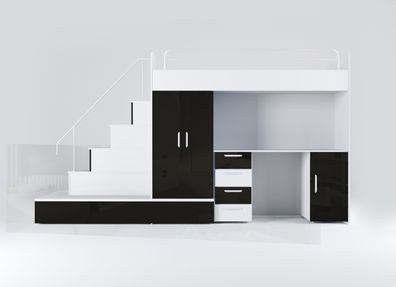 Hochbett mit Schreibtisch – Praktisch und elegant für kleine Schlafzimmer