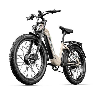 Shengmilo S700 Elektrofahrrad, 1000W*2 Motor, 48V 17,5Ah Akku, 26" Fatbike-Reifen