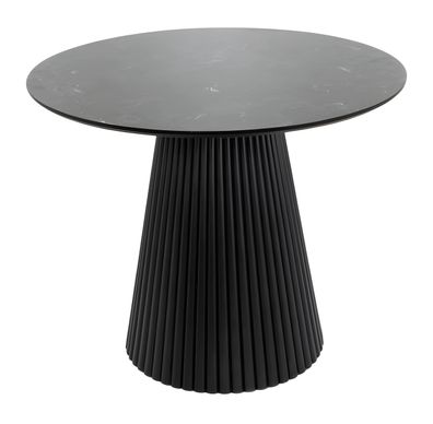 Designer Schwarzer Esstisch Moderne Esszimmer Luxus Holztische