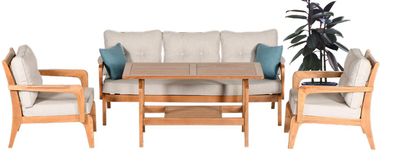 Sofa 3 Sitzer Sessel Couchtisch Gemütlichkeit Hochwertigkeit Annehmlichkeit 4tlg