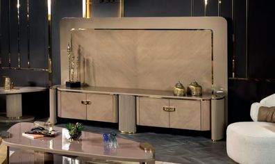 TV Lowboard TV Möbelplatte Wandschrank Tisch Wohnzimmerschrank Holz Möbel Neu