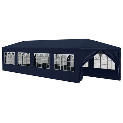 Gartenzelt Gartenpavillon 3x12 m Blau