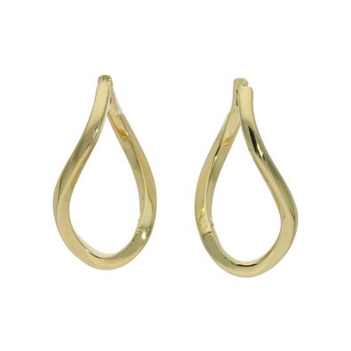 Creolen Silber 925 Gold plattiert JL20-06-1263 JuwelmaLux