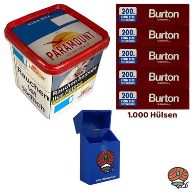Paramount Volumentabak Giga Box 230g, 1000 Burton Hülsen, Box