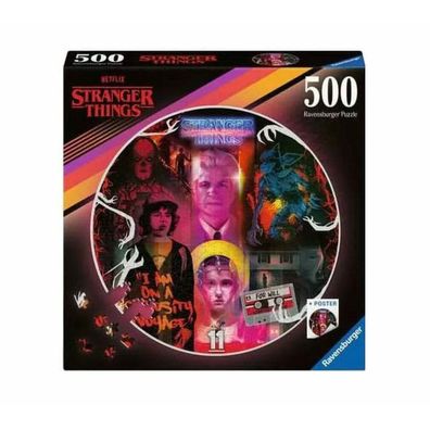 Stranger Things Rund-Puzzle Friends Don't Lie (500 Teile)