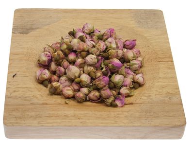 Rosenknospen rosa ganz (25g)