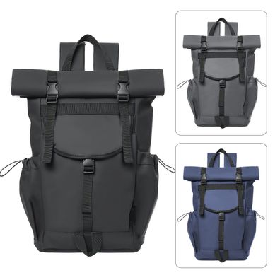 Freizeitrucksack Rolltop Rucksack Wasserdicht Schulrucksack Herren Damen