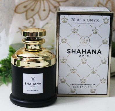 80 ml Black Onyx Fragrances Shahana GOLD Eau de Parfüm für Damen / Women