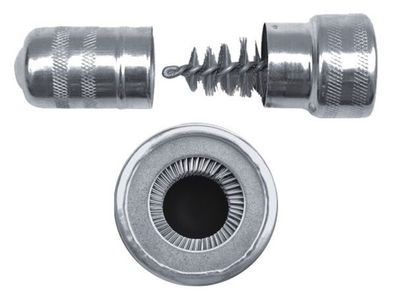 Bürste zur Reinigung von Batterieklemmen und Batteriepolen