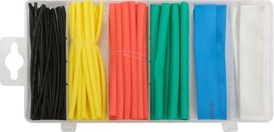 Set di tubi termorestringenti, 100 pezzi, 1,5, 2,5, 4, 6, 10, 13 mm