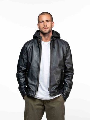 Lederjacke Daytona 73 Shafter schwarz