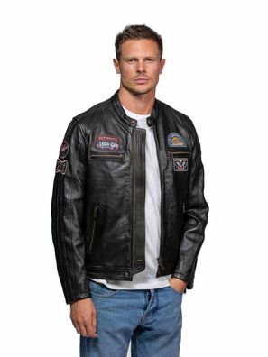 Lederjacke Daytona 73 Tormo schwarz