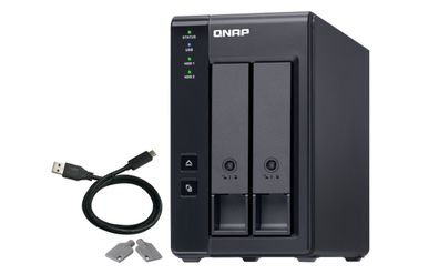 QNAP TR-002 Erweiterungsgehäuse 2Bay SATA3, SB3.1