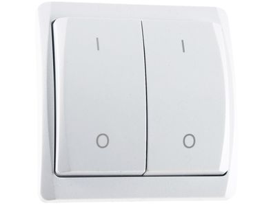 Funk-Wandsender Duo für "Pilota Casa"433,92MHz, max. 70m, Batterie A23