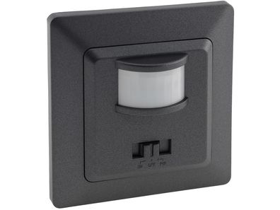 MILOS Bewegungsmelder 160°, LED geeignet, 250V , Unterputz, 3-Draht, anthrazit