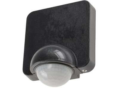Aufputz Bewegungsmelder "CBM 65a" 360°, max.10m Detektion, IP65, anthrazit