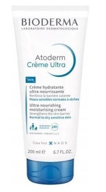 Bioderma Atoderm Ultra Moisturizing Cream, 200 ml