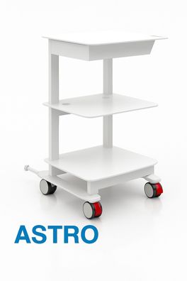 Roillwagen Beistellwagen Gerätewagen Trolly Cart für Arzt Zahnarzt