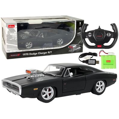 Auto R/C Dodge Charger 1:16 Rastar Schwarz