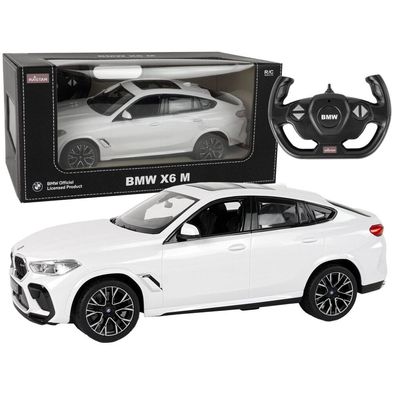 Auto R/C Bmw X6 M 1:14 Rastar Weiß
