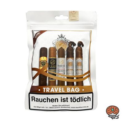 Leonel 5er Robusto Zigarren-Sampler - Travel Bag