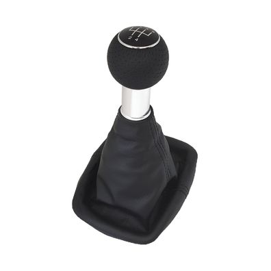 Schaltknauf 5 Gang Chrom Schaltsack für Seat Arosa Cordoba Ibiza Leon Toledo