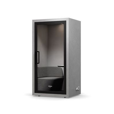 JAN NOWAK Akustikkabine Schalldämmkabine für 1 Person INBOX 210 x 110 x 90 cm