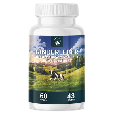 Saint Nutrition® | Rinderleber Kapseln ohne Zusatzstoffe