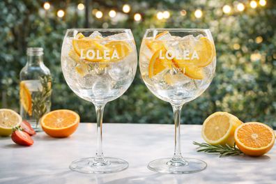 Lolea Stilglas 2er-Set - Original Lolea Sangria No.1 Ballongläser aus Glas