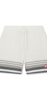 Casablanca Tennis Crochet Shorts