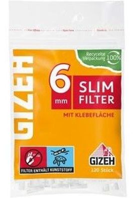 Gizeh Slim Filter 120er