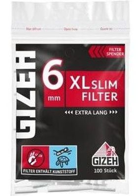 Gizeh Black XL Slim Filter 100er