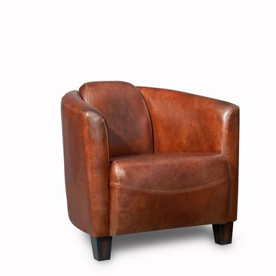 Clubsessel Rocket Leder