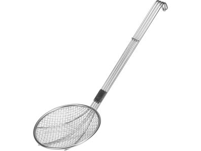 Abschöpflöffel Edelstahl 155 mm mit verstärktem Griff