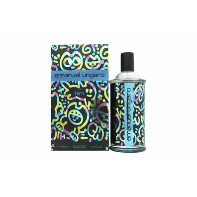 Ungaro Emanuel For Him Eau De Toilette Spray 100ml For Men