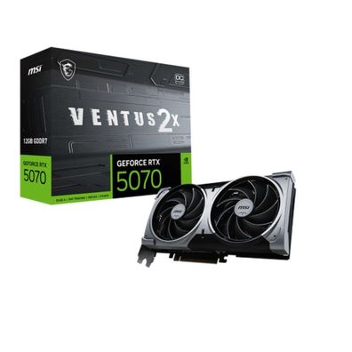 MSI RTX5070 Ventus 2X OC, 12GB GDDR, HDMI 3xDP