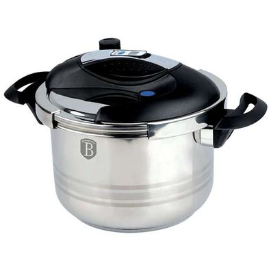 Berlinger Haus Turbo-Schnellkochtopf mit Zeitschaltuhr, 6L, Eternal Collection
