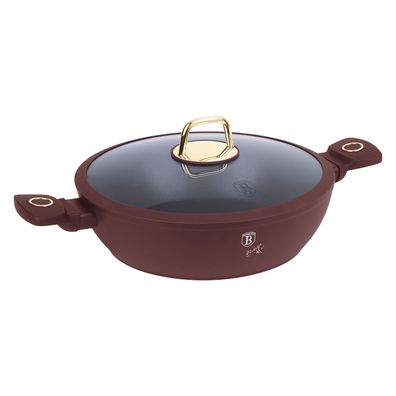 Berlinger Haus Leonardo Collection Flacher Topf mit Deckel, Ø 30 cm