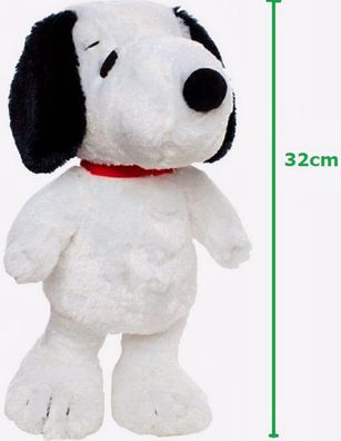 Peanuts Snoopy Plüschfigur Plüsch Stofftier 24/32 cm Groß