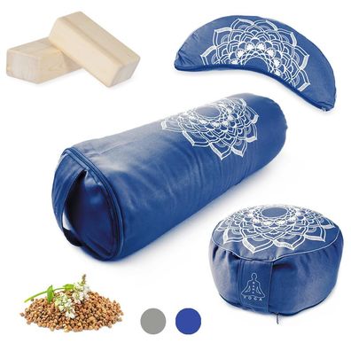 Rama Yoga Mandala - Meditation Set, blau