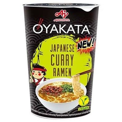 Ajinomoto Oyakata Instantnudeln Ramen Cup Japanese Curry 62,5g
