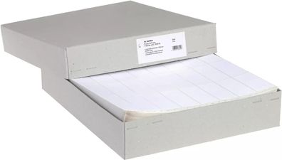 HERMA 8242 Computeretiketten endlos, 81,28 x 35,7 mm, 4-bahnig, 16000 Stück, selbstkl