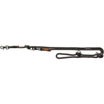 Trixie Dog Leash Be Nordic Adjustable Dark Gray / Brown 200x0.8 Cm